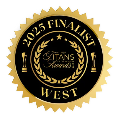 2025 MSP Titans of the Industry Finalist, West seal