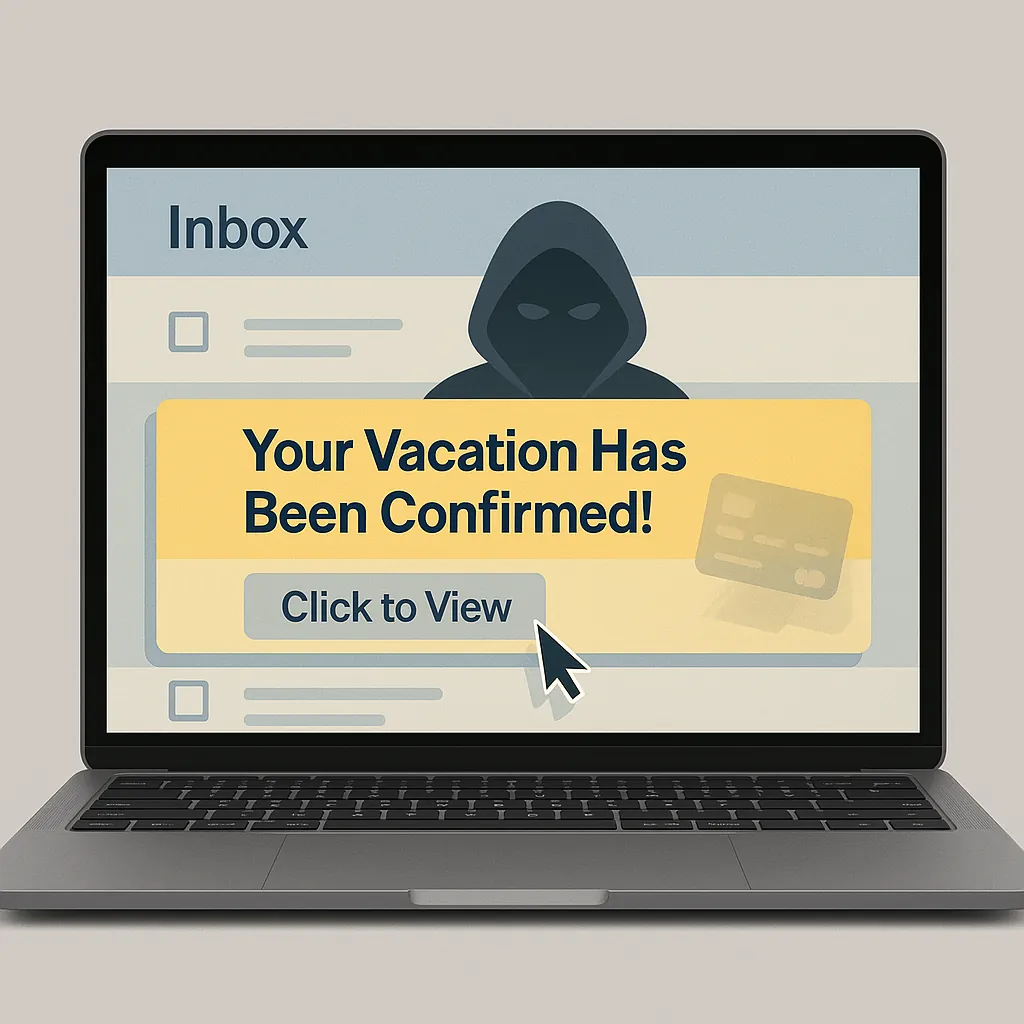 a laptop with a yellow screen