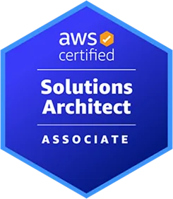 AWS Certified Solutions Architect - Associate badge