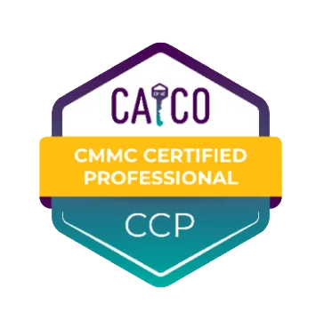 CATCO CMMC Certified Professional (CCP) badge