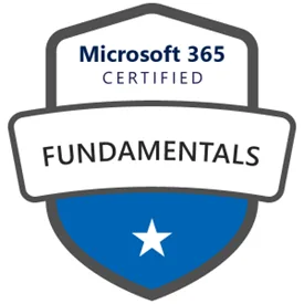 Microsoft 365 Certified: Fundamentals badge